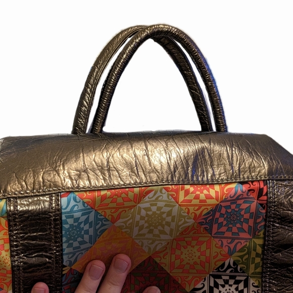 Jenna de Rossi - large multicolored purse - Picture 6 of 12